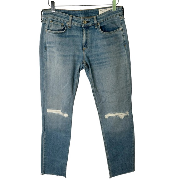 rag & bone Denim - Rag & Bone Jeans Distressed Sonny W Ho Size 26